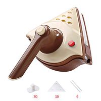 Magnetic Glass Wiper Cleaning Window Glider Adjustable Long Handle High Rise Squeegees Home Single Double Three Layer Sided Cleaner Bright Tools,B-Handheld