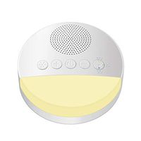 White Noise Machine, Portable Sleep Sound Therapy Machine with 20 Non-looping Soothing Sounds, Travel Sleep Sound Machine with Night Light and Auto-Off Timer for Baby Kids Adults