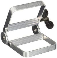 useful toothpaste squeezer metal toothpaste tube squeezer large squeeze cream for personal use and artist, silver