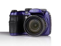 GE 16MP Bridge Digital Camera 15X 2.7" LCD (Berry Purple)