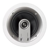 JAMO IC606 (Pair) Custom 600 6.5" in-ceiling Round, Front/Center/Surround 60 Watt Speake