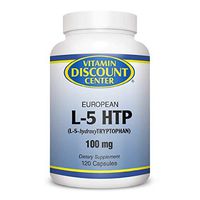 Vitamin Discount Center L-5-HTP 100mg, 120 Capsules