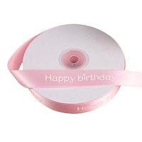 Kylin Express 2CM Wide Happy Birthday Decorative Riband Wrapping Ribbons Gift Wrapping Ribbons, 10