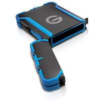 G-Technology ev Series All-Terrain Case with tethered USB 3.0 cable for ev Series Hard Drive - Enclosure Only - 0G04294