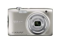 Nikon Coolpix A100 20MP Digital Camera (Silver) International Model No Warranty