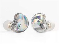 Linsoul TFZ No.3 Third Generation HiFi in-Ear Earphone Dynamic Driver IEM with 2pin 0.78mm Detachable Cable (TFZ NO.3 Dazzle Clear)
