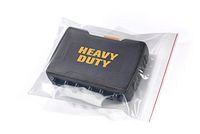 10" x 12" x 4 mil Gallon Clear Plastic Minigrip Reclosable Bags with Zip Top and Hang Hole (Case of 500)