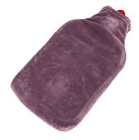Spa Comforts Cozy Comfort Hot Water Bottle, Combination Hot Water Bottle for Tension Relief and Stomach Pain Relief, Deluxe Bed Warmer