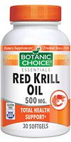 Botanic Choice Red Krill Oil 500 mg,30 softgels