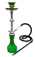 1 hose 20" Green 1 hose shisha nargila bar narguile nargile glass water Vase new