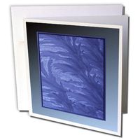 3dRose Frosted - Greeting Cards, 6 x 6 inches, set of 12 (gc_7100_2)