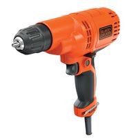 BLACK+DECKER Corded Drill, 5.2-Amp, 3/8-Inch (DR260C)