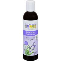 AURA CACIA BODY OIL,RELAXING LAVENDR, 8 FZ