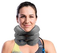 Dispositivo De Traccion Del Cuello Y Collarin Ortopedicos Por, Inflable Y Aj.