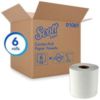 Kimberly Clark Kcc 01061 C-Scott Cnt-Pull Twl 1Ply 8X15 250Sh Whi 6 KCC 01061