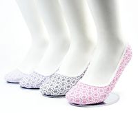 Adult Teenage size Lady's Lace 12Pairs Liner No Show Ballet