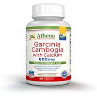 Athena - Garcinia Cambogia Extract (800mg) with Calcium - 60 Capsules - Formulated in The USA