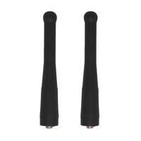Amotionergy Stubby Antenna Compatible for Motorola XPR 6350 XPR 6550 XPR 6300 XPR 6500 DP 3400 DP 3600 DGP 4150 DGP 6150 XiRP8268 Two-Way Radio UHF 403-470 MHz 3.6 Inch (2Pack)