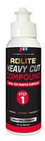 Rolite Heavy Cut Compound (4 fl. oz.) for Removing P1200 and Finer Scratches & Abrasion Marks for Automotive Clear-Coat Paints, Low Sling, No Mess