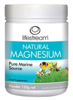 Lifestream Natural Magnesium (Pure Marine Source) Powder 150g