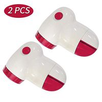2PCS Depilator Quickly absorbs Fabric Yarns, removes Hair Debris Easily,Removable Portable Battery-Powered, for Sofas, Blankets, Curtains, Socks, Wool, Cashmere