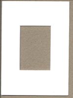Pack of 10 5x7 White Picture Mats with White Core Bevel Cut for 2.5 X 3.5 Aceo or Sport Card