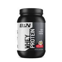 Bare Performance Nutrition, Whey Protein Powder, Meal Replacement, 25G of Protein, Excellent Taste & Low Carbohydrates, 88% Whey Protein & 12% Casein Protein (Fruity Cereal)