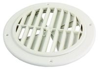 JR Products GRILL2D-A Polar White Dampered Ceiling Grill by JR Products