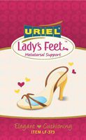 Lady's Feet Silicone Metatarsal Supports for High-Heeled Shoes