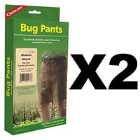 Coghlan's Bug Pants Medium Black Unisex Flame Retardant Mosquito Net (2-Pack)