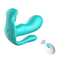 10 Frequency Licking Vibrantor G Spotter Vib Wearable Massager Adult Six Toy Wand for Women Men