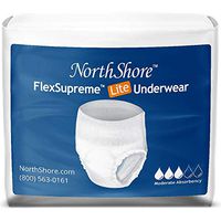 NorthShore FlexSupreme Lite Pull-On Underwear, 2X-Large, Pack/12