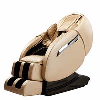 RLS-810X(H) Luxury Massage Chair,4D Multifunctional Full Body Massager/Relax Chair, 3D Surround Sound - Air Massagers - Zero Gravity - Heat Massage in The Back,Beige