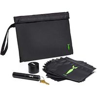 Large Smell Proof Bag With Airtight Container Doob Tube Grinder For Herb and Odor Scent Proof Bags