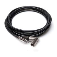 Hosa MMX-001.5SR Microphone Cable 3.5MM TRS - XLR3M RA 1.5 Feet