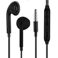 In-ear Earphones with Microphone & 3.5mm Jack Wired Stereo Sound Noise Isolation Headphone Earbuds for Smart Phones E90