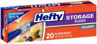 Reynolds R81219 20 Count Slider Storage Bag Quart