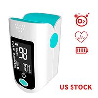 Pulse Oximeter Fingertip,FDA Approval Upgraded SpO2 Blood Oxygen Saturation Monitor, Heart Rate Monitor, Suitable for Fitess, Special Situations
