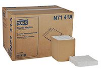 Tork Universal N7141A Dinner Napkin, 1-Ply, 1/4 Fold, 17" Width x 17" Length, White (Case of 12 Packs, 334 per Pack, 4,008 Napkins)