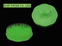 2 Pcs Hair Head Body Scalp Washing Massager Shampoo Brush