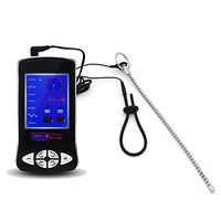 YJZZ Man Stainless Steel Handheld Massager,Male Uré-Thrâl Sounding Massage Plugs Portable Electrical Stimulation Device for Temporary Relief of Aches and Pains