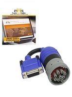 ISN CAT Equipment 9-Pin Cable for USB Link 2 with 12-Month Subscription to TruckFaultCode