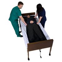 Patient Aid Reusable Flat Slide Sheet for Patient Transfers, Turning, and Repositioning in Beds, Hospitals and Home Care, Sliding Draw Sheets to Assist Moving Elderly and Disabled (78"L x 28"W)