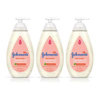 Johnson's Skin Nourishing Baby Wash With Apple Extract, Hypoallergenic & Tear Free Baby Wash, 16.9 fl. oz