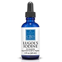 Lugols Iodine 2% by CBD Scientific. 2 oz Bottle