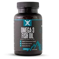 Wilderness Athlete: Omega-3 Fish Oil, Essential Fatty Acids, 60 Count Bottle, Support Heart Health, Brain Function, and Skin Tone with DHA & EPA