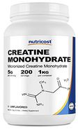 Nutricost Creatine Monohydrate Micronized Powder (1 KG) - Pure Creatine Monohydrate