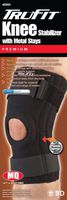 Tru-Fit Knee Stabilizer With Metal Stays Black Medium