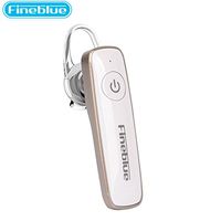 Fineblue 515 Bluetooth Earphone Wireless Earbud Stereo Music Hands-Free Calling Earphone White