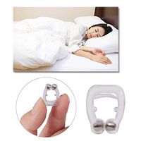 ZG-DH Anti Snoring Sleep Silicone Magnetic Nose Clip Tools Nose Breathing Apparatus Ease Comfortable Sleeping Solution Everyday Use